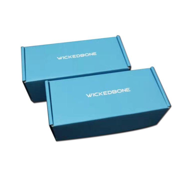 Custom Color Printing White Corrugated Cardboard Carton Mailer Shipping Mail Boxes