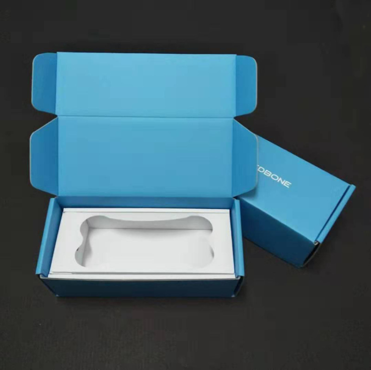 Custom Color Printing White Corrugated Cardboard Carton Mailer Shipping Mail Boxes